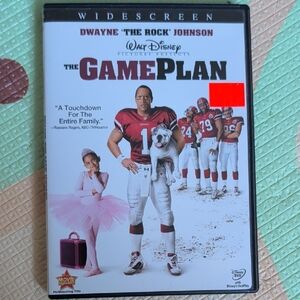 Disney The Game Plan DVD - Red, White, and Pink